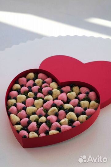 Клубника в бельгийском шоколаде набор