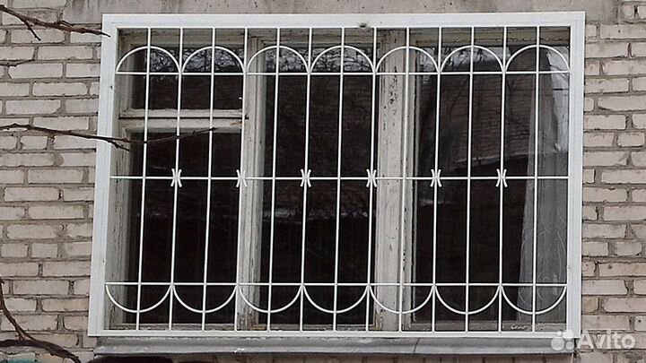 Решетки глухие, распашные №18