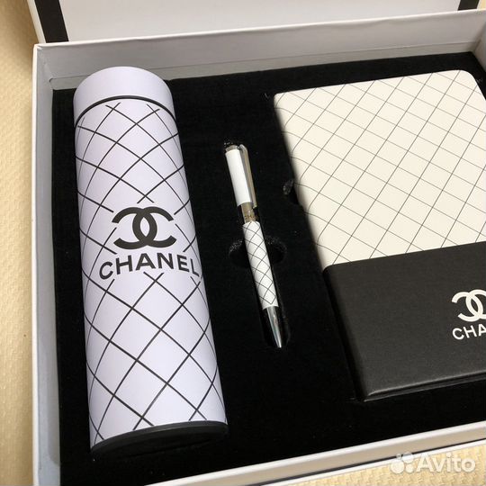 Подарочный набор Chanel ежедневник ручка