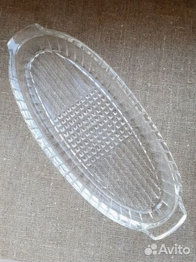 Селедочница, розетки, рюмки СССР, стекло