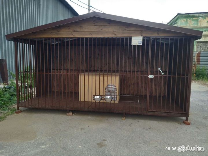 Вольер- манеж, конура