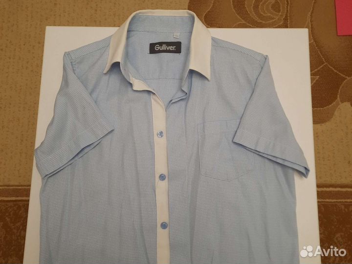 Рубашка школьная Гулливер