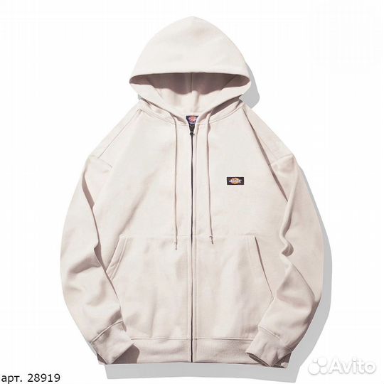 Худи Dickies светлое с логотипом