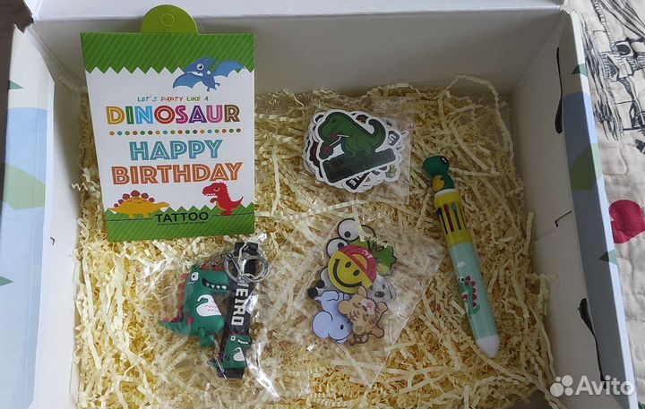 Подарочный набор Динозавр 6 предметов