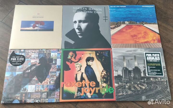 Depeche Mode, Led Zeppelin, Nirvana, Pink Floyd