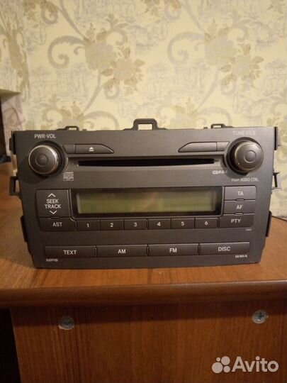 Магнитола toyota corolla