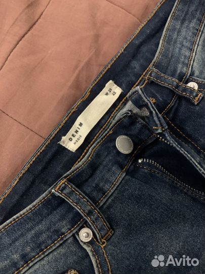Джинсы skinny жеские синие 42 (XS)