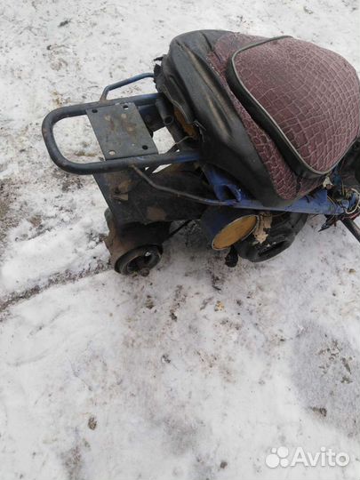 Самодельный снегокат