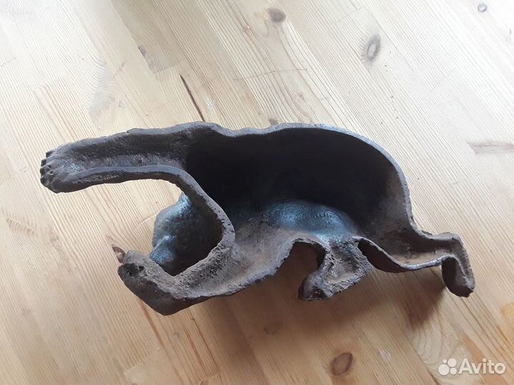 Каслинское литье редкий вид медведя