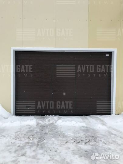 Гаражные ворота секционные