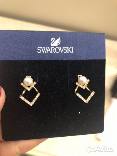 Серьги Swarovski