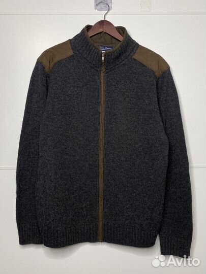 Зип кофта L 50 Charles Robertson Шерсть ягненка