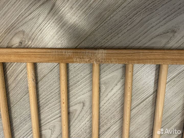 Кроватка Икеа Сниглар+матрас+постельн