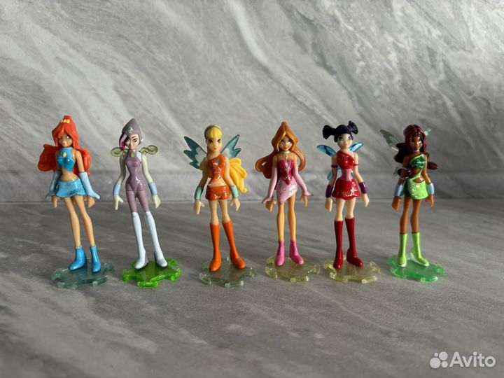 Киндер игрушки винкс (winx) серия чармикс