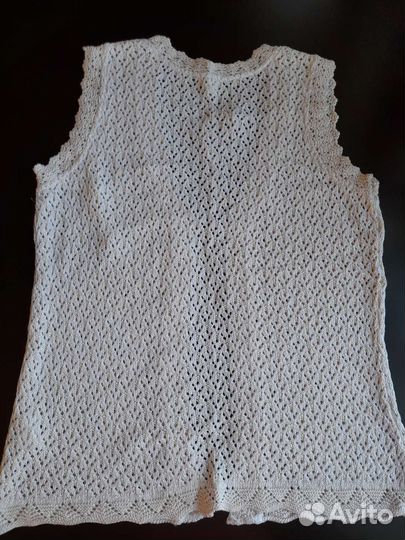 Новый женский вязаный жилет