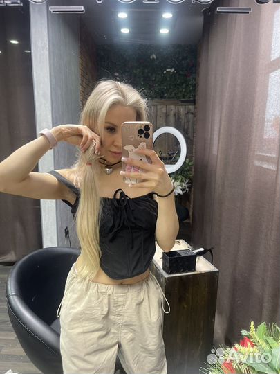 Волосы натуральные 60 см блонд