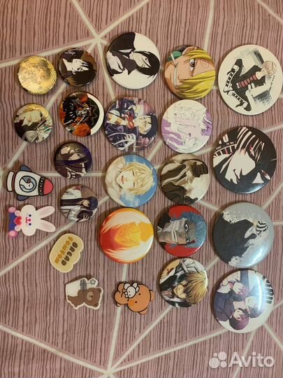 Значки Аниме тетрадь смерти