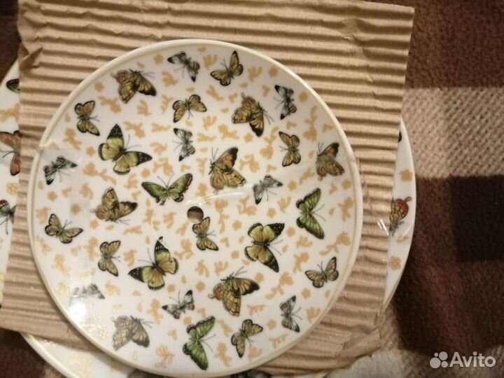 Тарелка Менажница Фруктовница двухъярусная