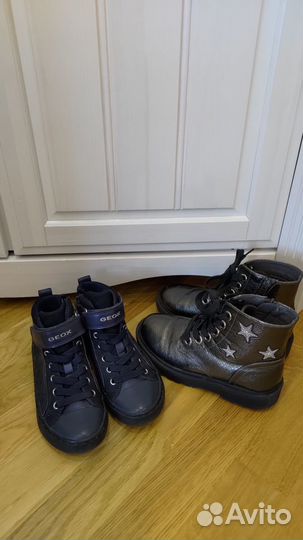 Обувь zara,geox,kiabi 32-33 размер