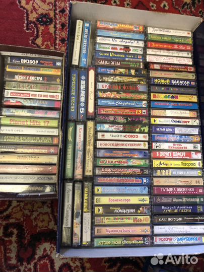 Аудио кассеты с записью от 50