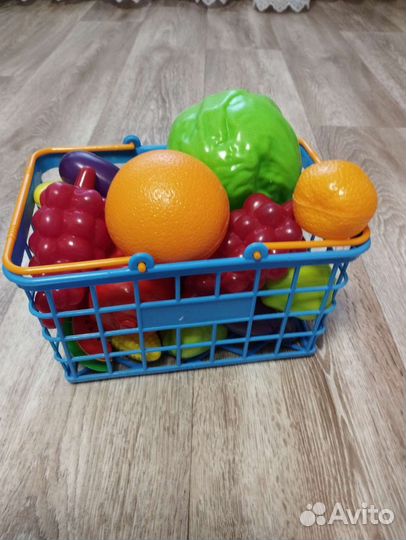 Овощи и фрукты игрушки