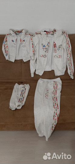 Спортивные костюмы для мамы и дочки