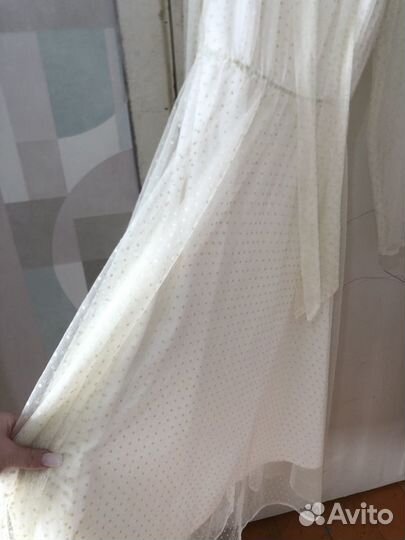 Платье женское 42 44 белое