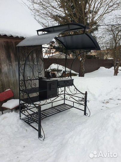 Мангал стальной