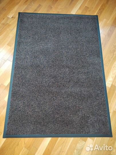 Каучуковый ковер белый кот 85/120 см