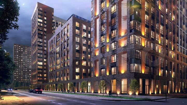 2-к. квартира, 74,6 м², 18/21 эт.