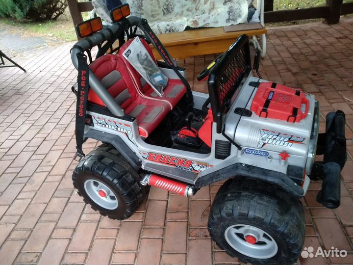 Детский электромобиль, внедорожник Pegperego Gauch