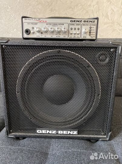 Усилител и кабинет Genz Benz Shuttle 3.0-10