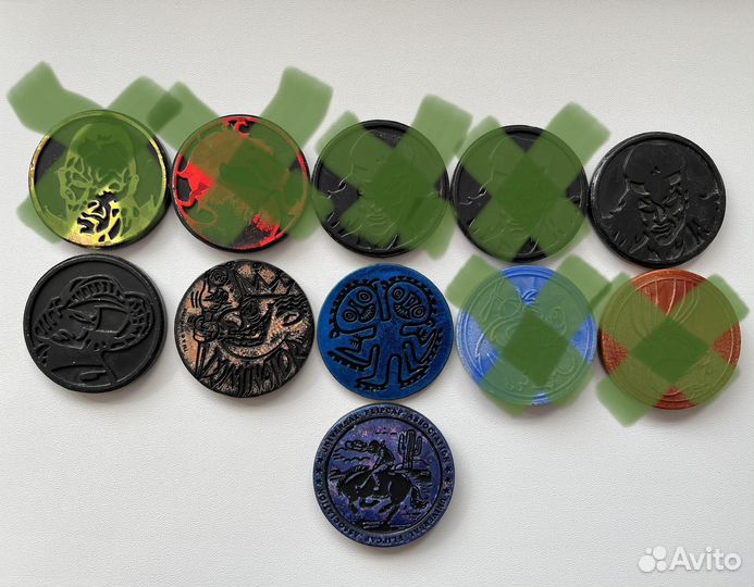 Биты для фишек.Цена за все