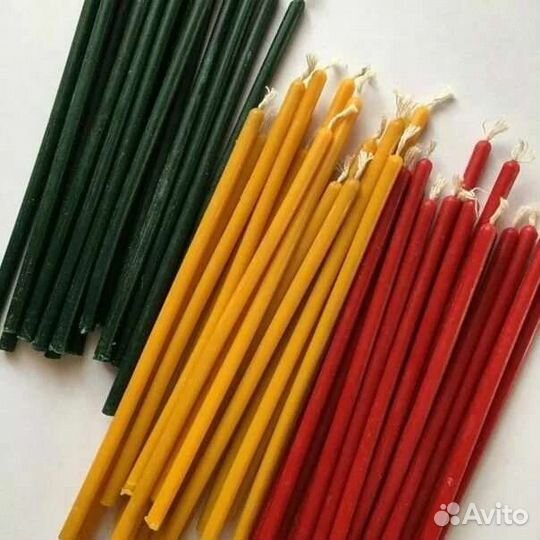 Свечи восковые церковные