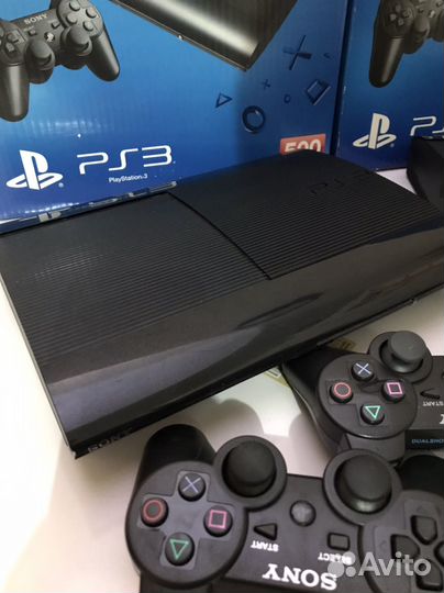 Sony playstation 3 super slim 500gb прошитая