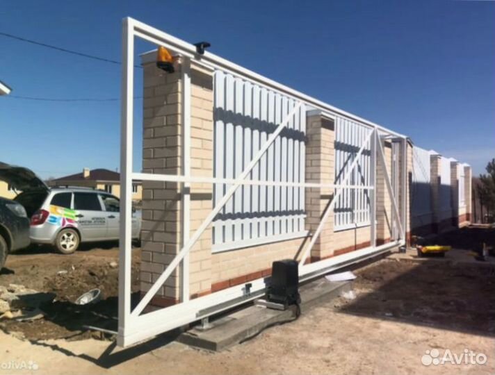 Ворота с монтажом 4.5м