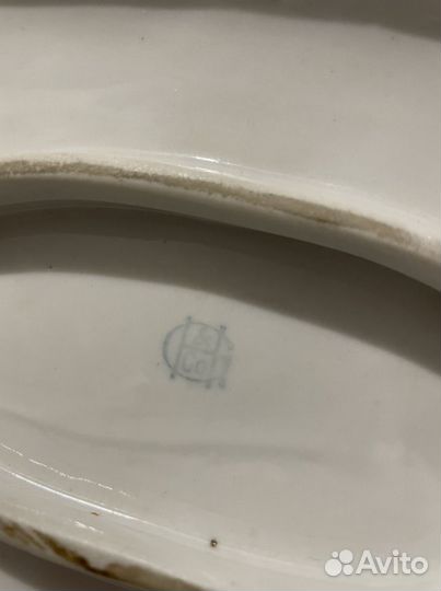 Фарфоровая скульптурная композиция «собаки - гончи