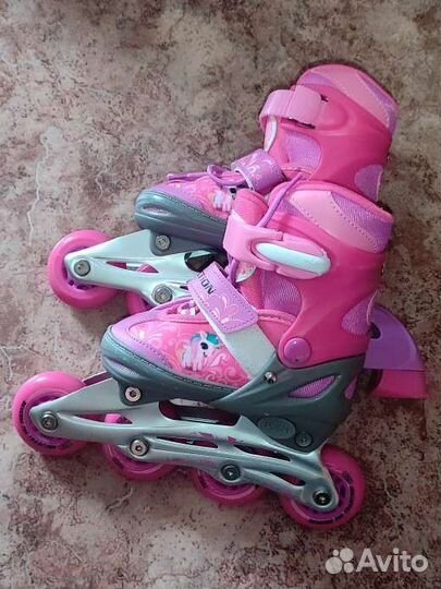 Роликовые коньки раздвижные 26-29