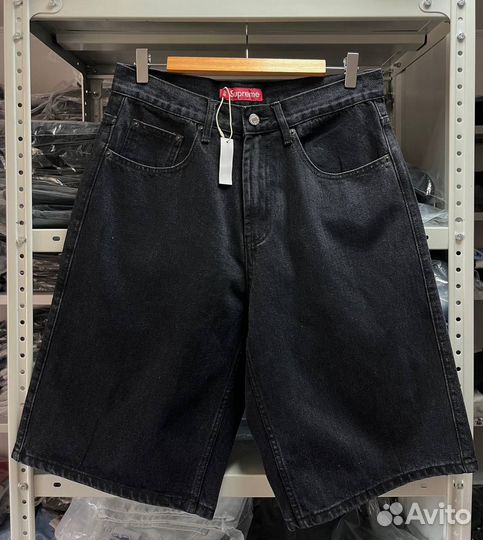 Джинсовые шорты supreme