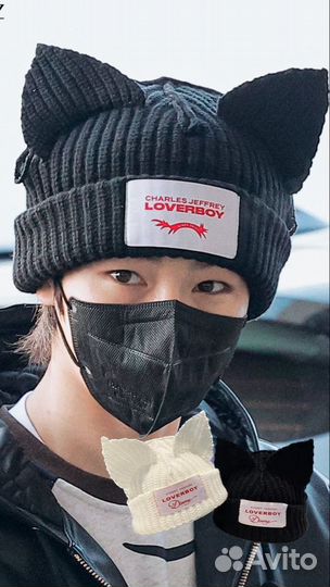 Балаклава шапка с ушками