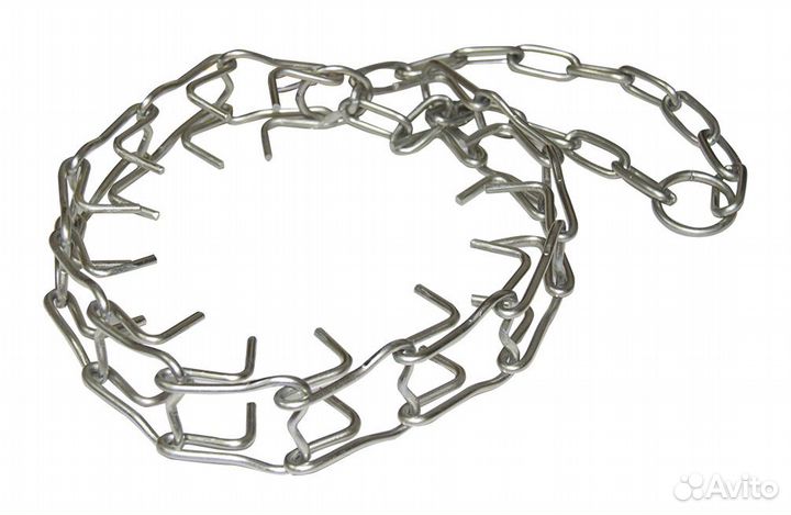 Ошейник строгий Р 4 мм сварная цепь 13 звеньев 080