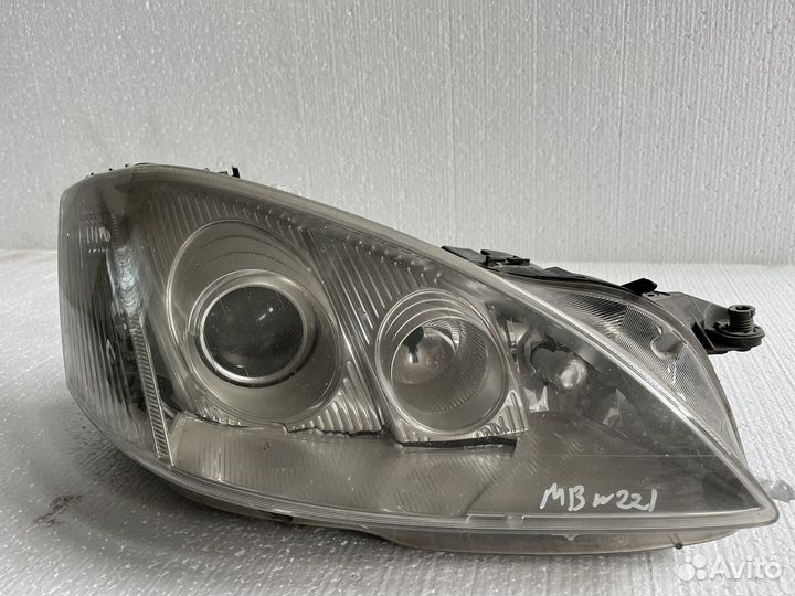 Фара mersedes benz W221