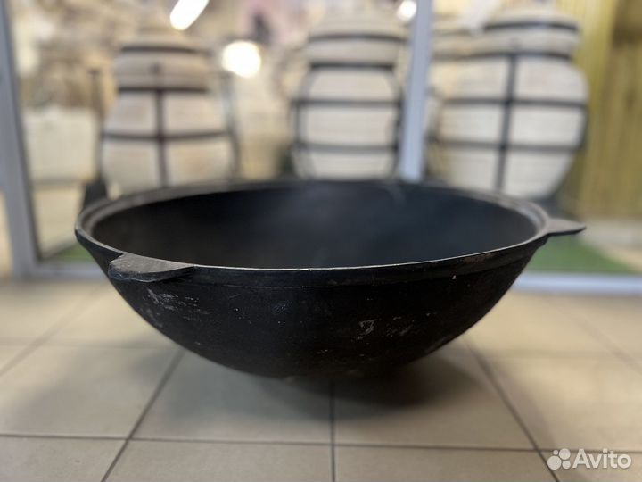 Казан чугунный 80 литров