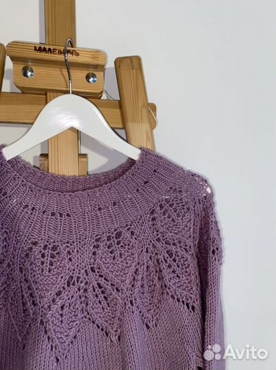 Свитер ручная вязка