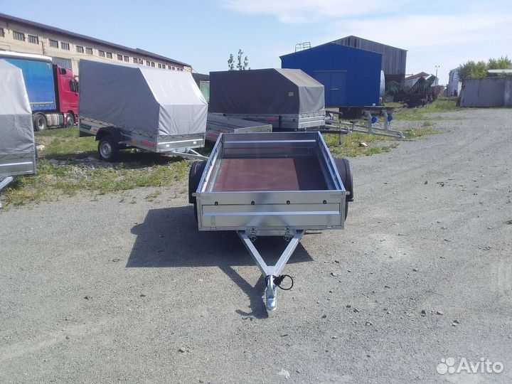 Прицеп Титан 2213-03 (2.2*1.3*0.3м) цинк