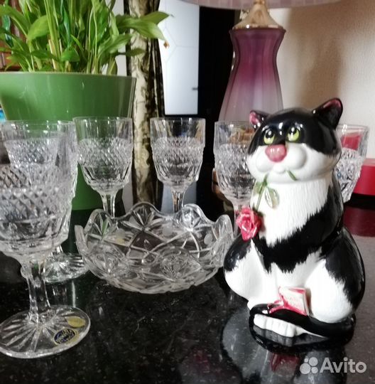 Фужеры Богемия времен СССР