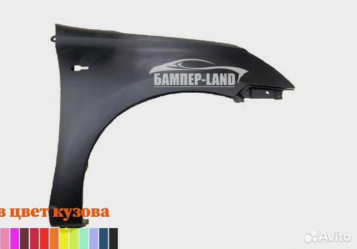Крыло левое Datsun Новый любой цвет