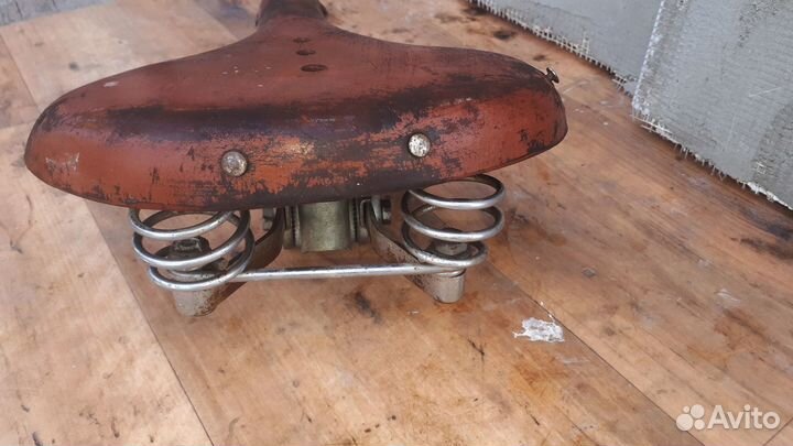 Велосипедное седло СССР с клеймом