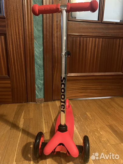 Самокат детский трехколесный scooter