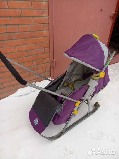 Коляска санки